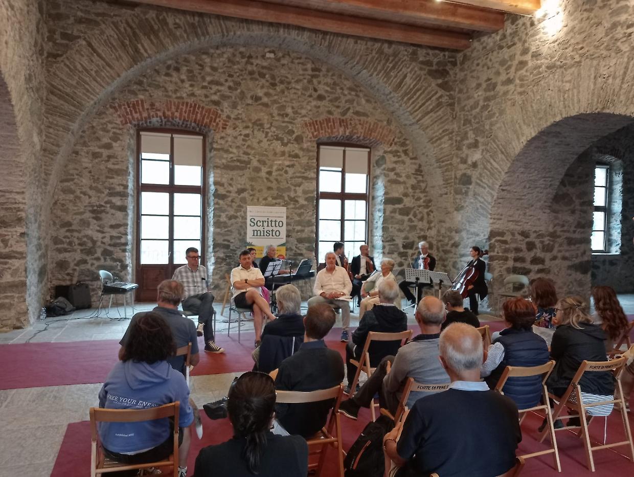 "Scritto Misto 2025" tra libri, musica e riflessioni culturali nelle montagne della Val Chisone