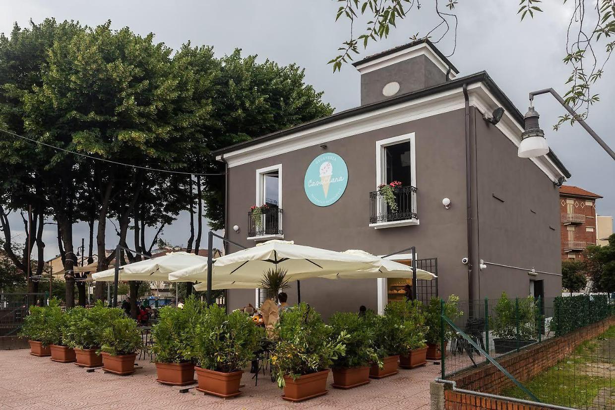 La gelateria CasaClara di via Stradella