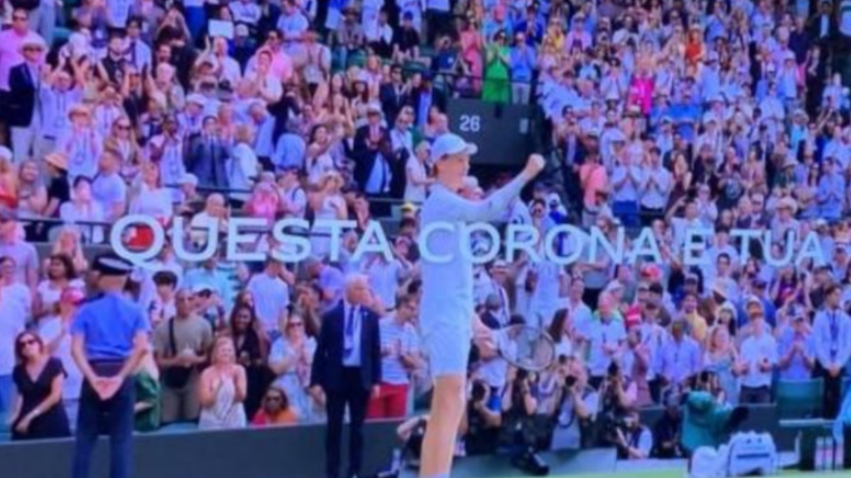 Wimbledon, Sinner e lo spot profetico della Rolex: ecco cosa è successo durante la finale con Alcaraz