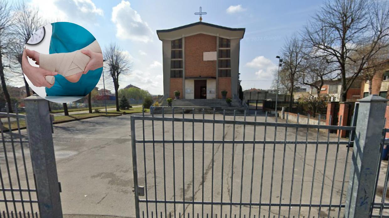 Moncalieri, ragazzino si infilza il piede nel tentativo di scavalcare la recinzione di una chiesa
