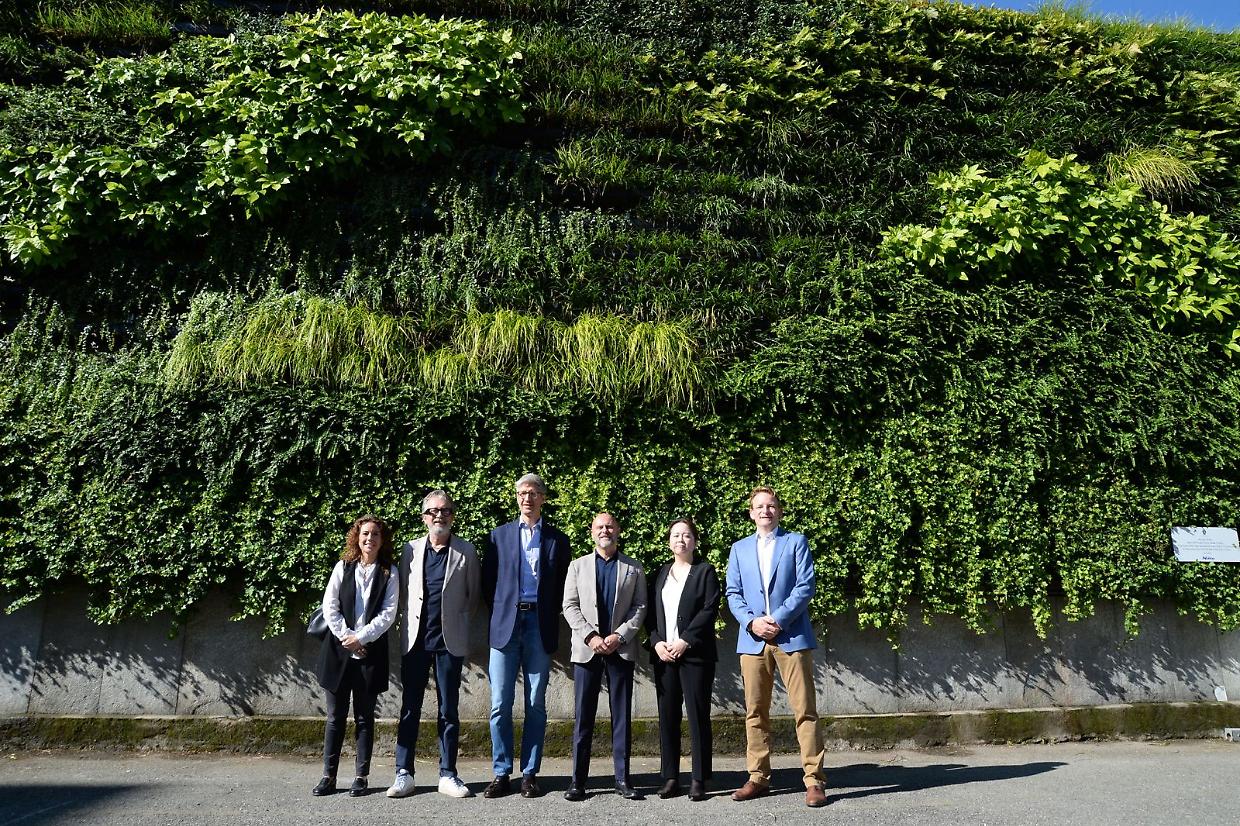 Nitto dona a Torino la parete verde “The Green Wall”