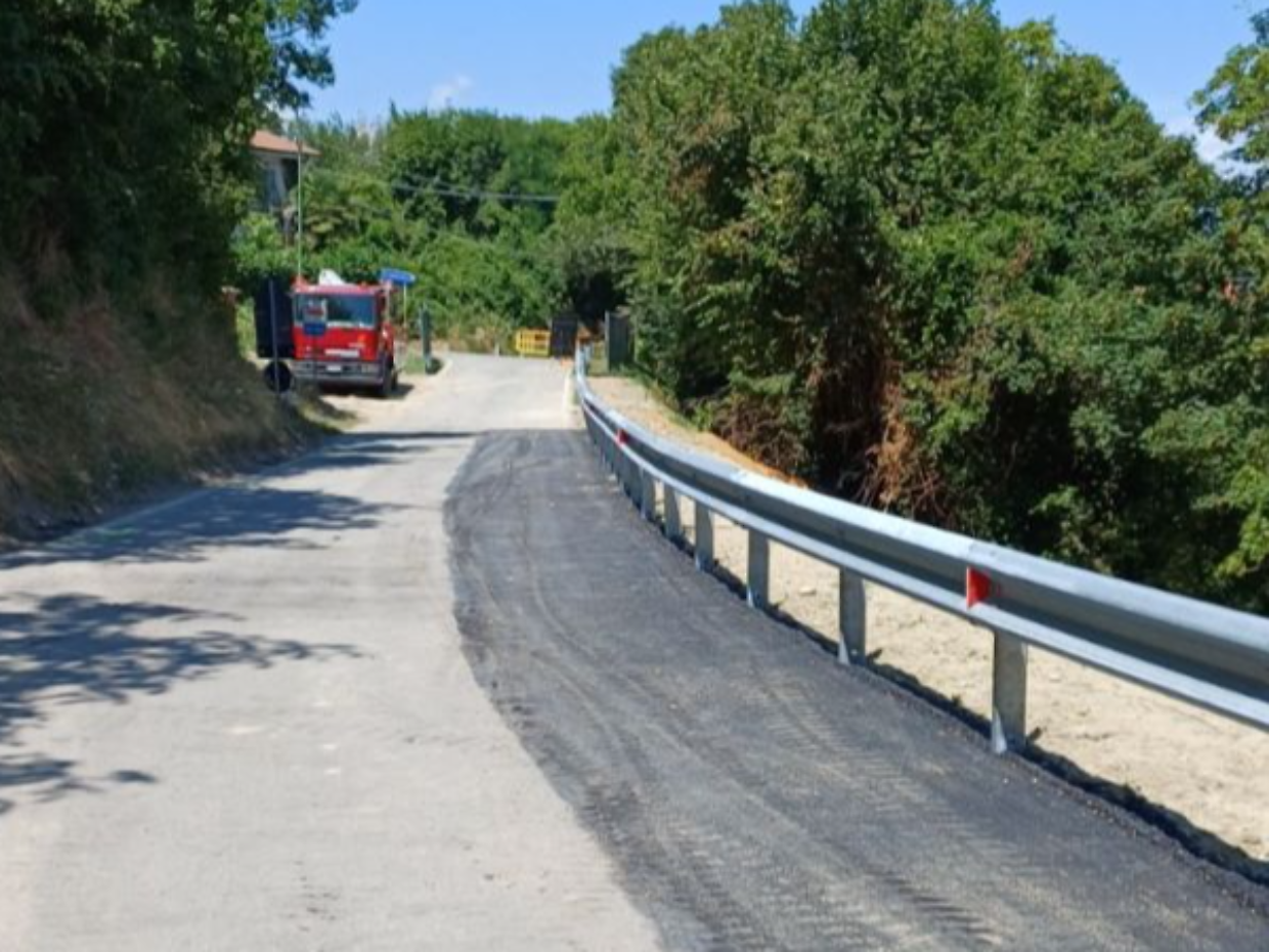 Castagneto Po, conclusi i lavori stradali sulla SP 103