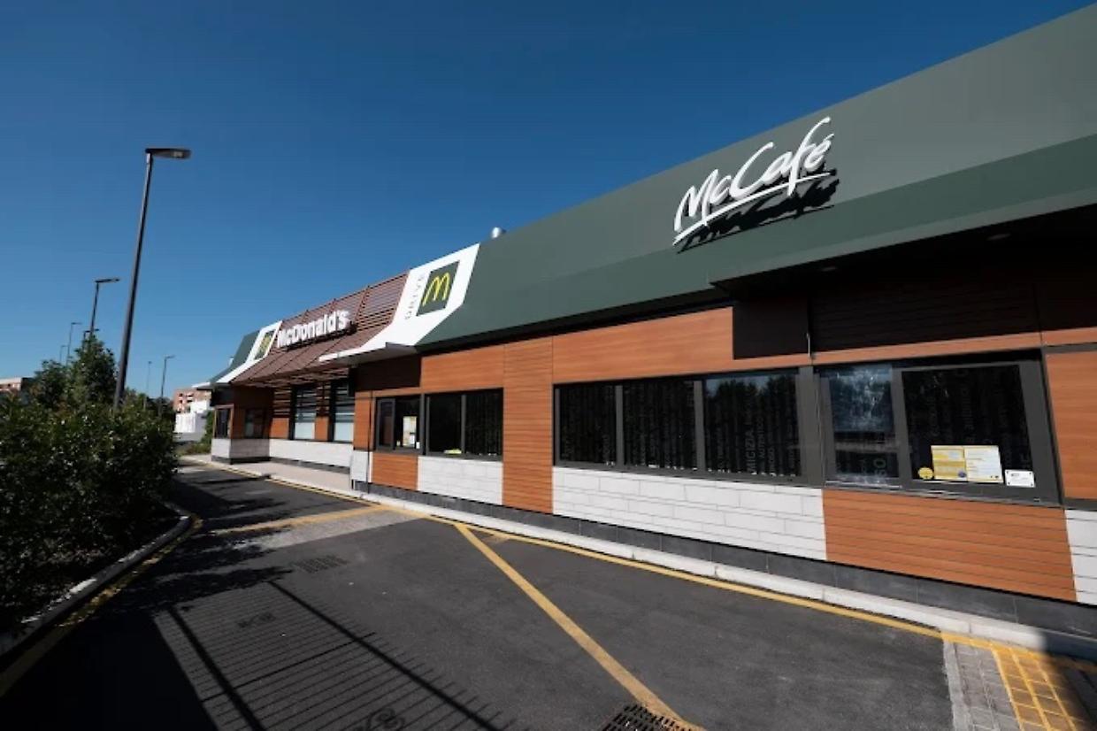 L’investimento nel parcheggio di via Venaria, davanti al McDonald's
