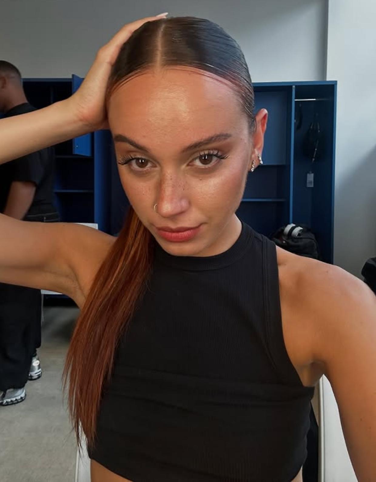 Una ballerina per Matteo Berrettini