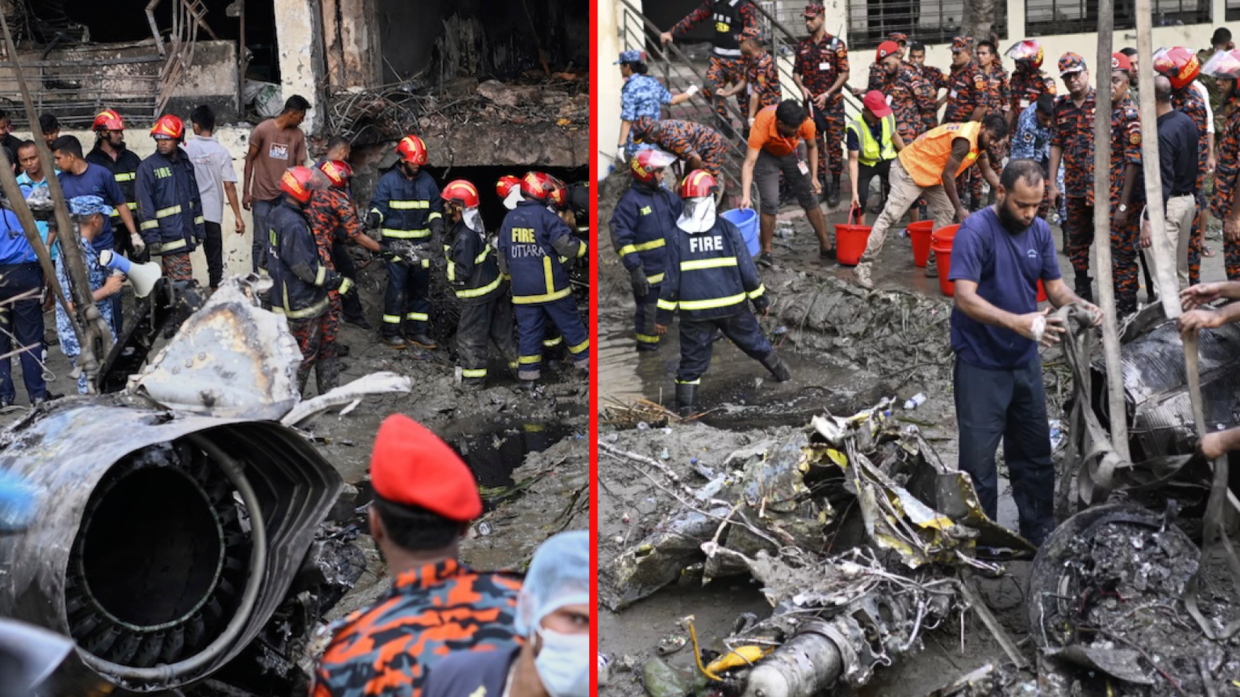 Jet militare precipita su una scuola a Dacca: 27 morti, per lo più studenti