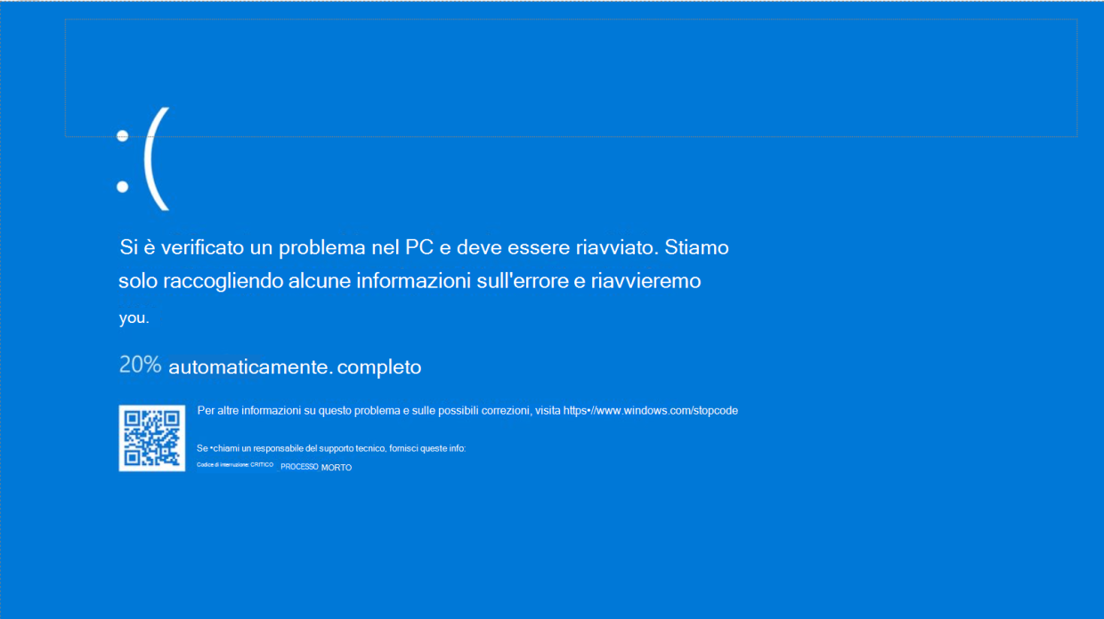Addio alla schermata blu: la BSOD di Windows diventa nera