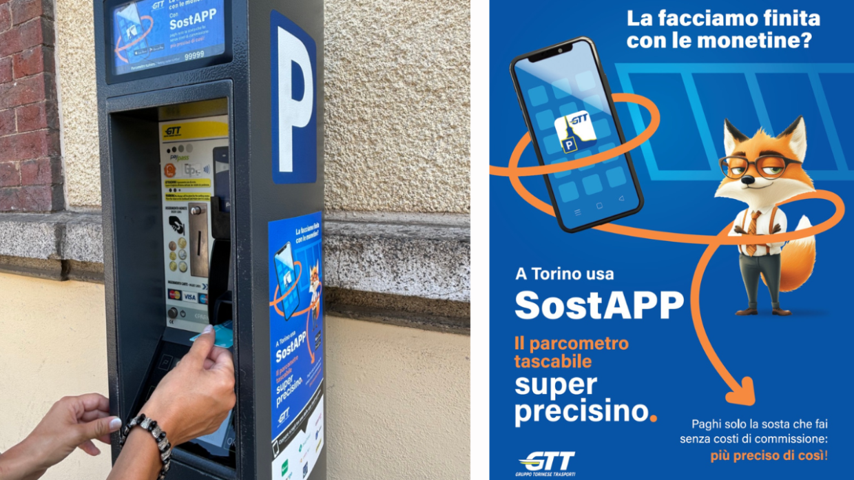 «Basta monetine, usate i pagamenti digitali»: il suggerimento ora arriva direttamente dai parcometri 