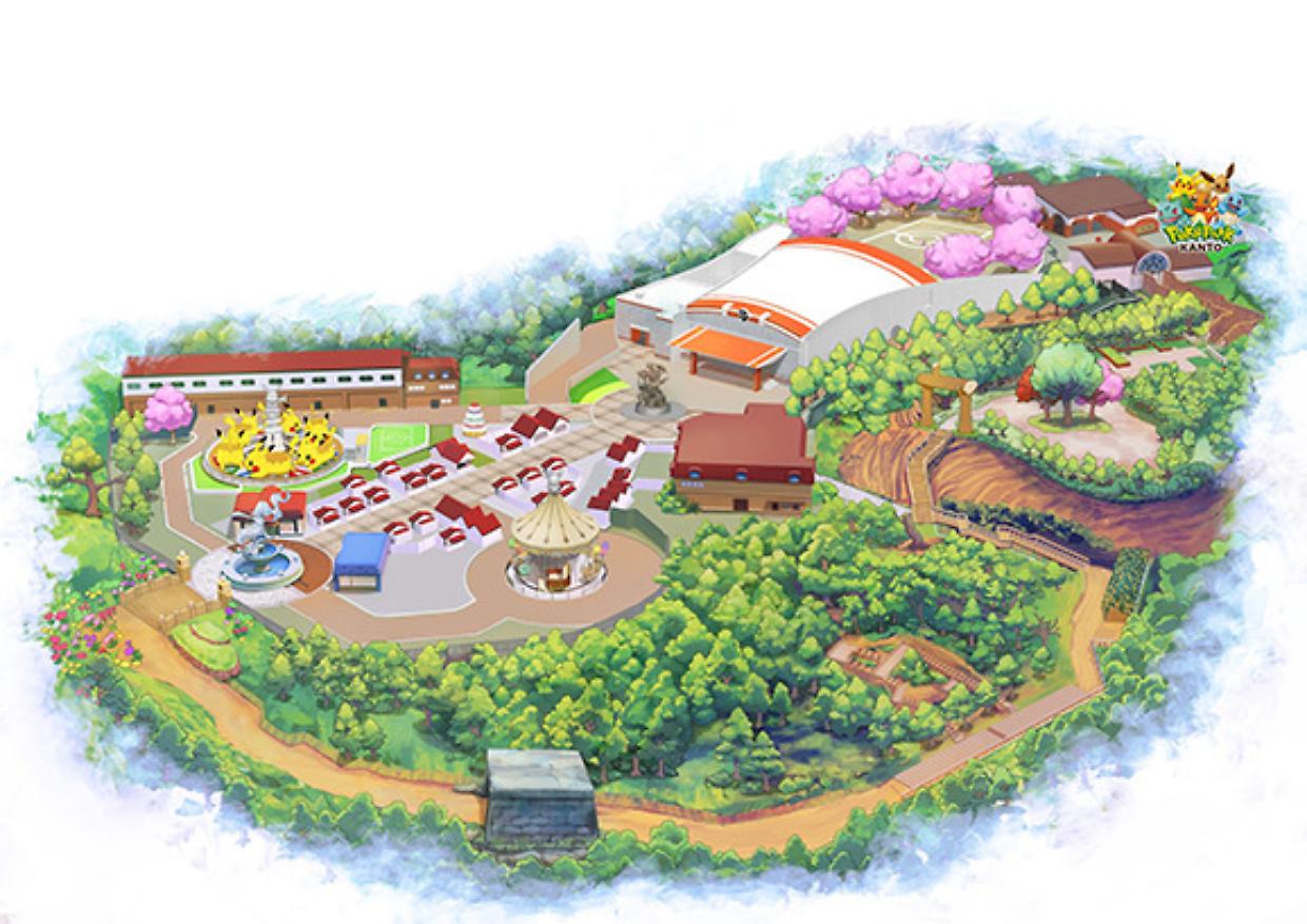 PokéPark Kanto, il primo parco a tema Pokémon aprirà nel 2026