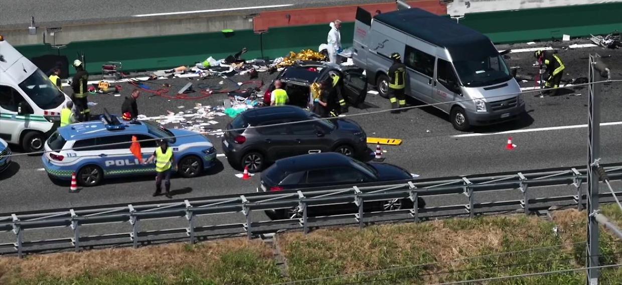 Aveva 82 l’anziano della strage in A4 - VIDEO