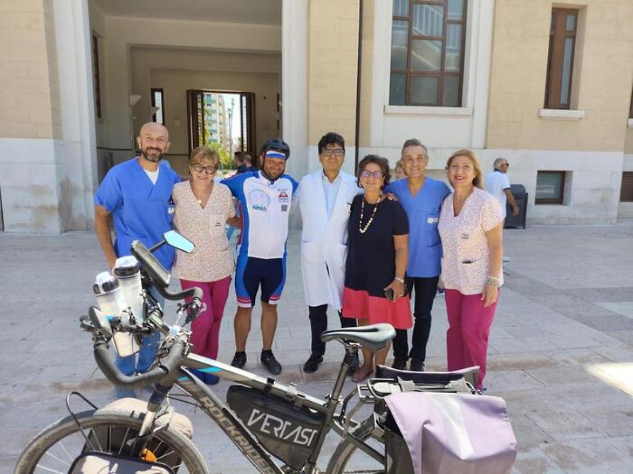 Da Torino a Bari in bici, lo scopo? Sensibilizzare le persone sull'atrofia muscolare: concluso il Bici Tour 2025