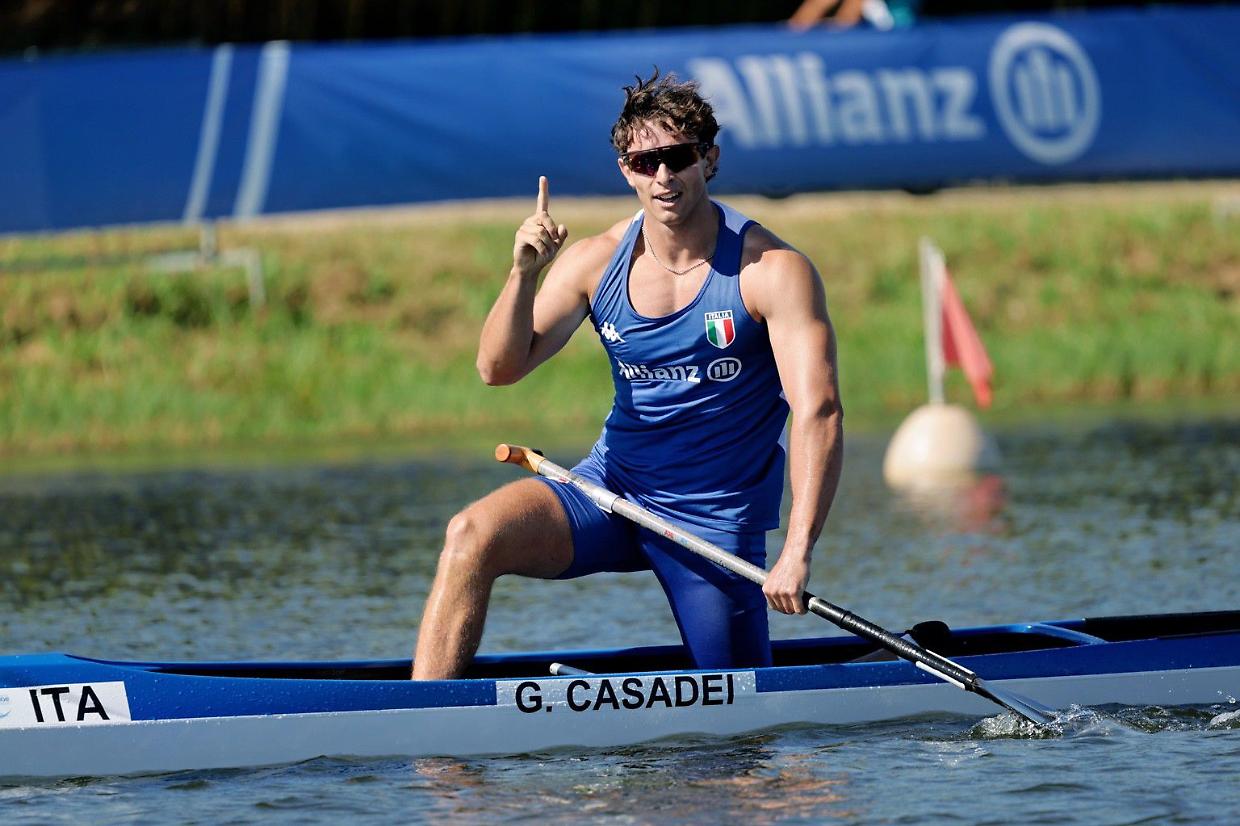 Gabriele Casadei e i due ori iridati Under 23: «Felice per la doppietta, ora sotto con I Mondiali Assoluti a Milano»