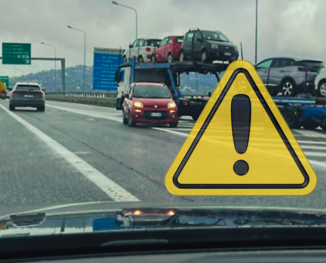 Contromano in autostrada, c'è il sistema d'allarme. Ecco perché non basta