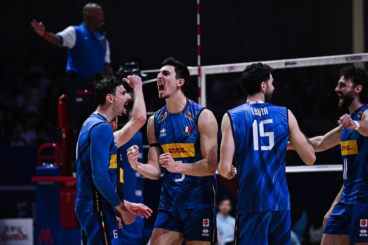 L'Italia alla sua prima storica finale di Volleyball Nations League contro la Polonia