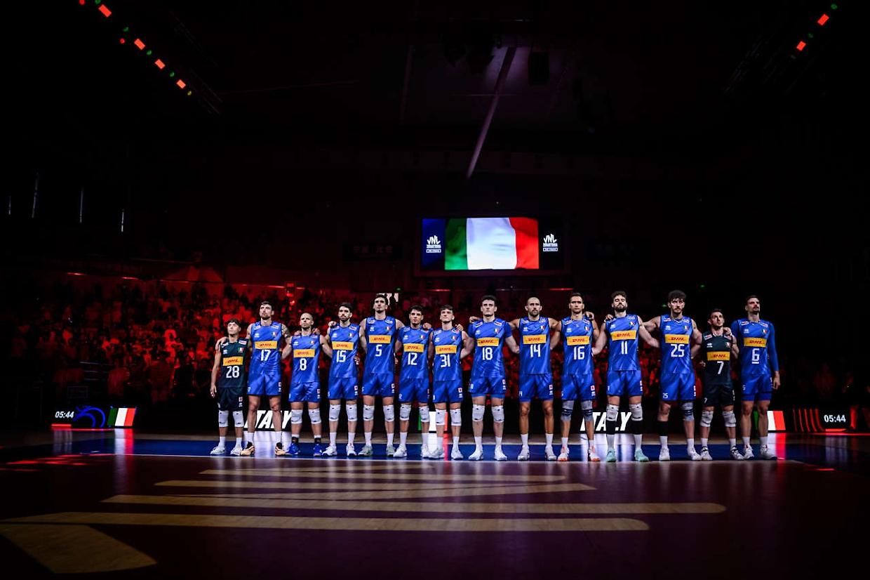 Gli azzurri di De Giorgi perdono 3-0 la finale di Nations League contro la Polonia (foto profilo X Italia Team)