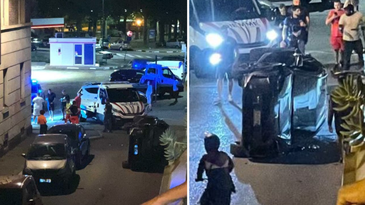 Barriera di Milano, auto si ribalta nella notte: “Se la ridevano e facevano storie su Instagram mentre la polizia interveniva”