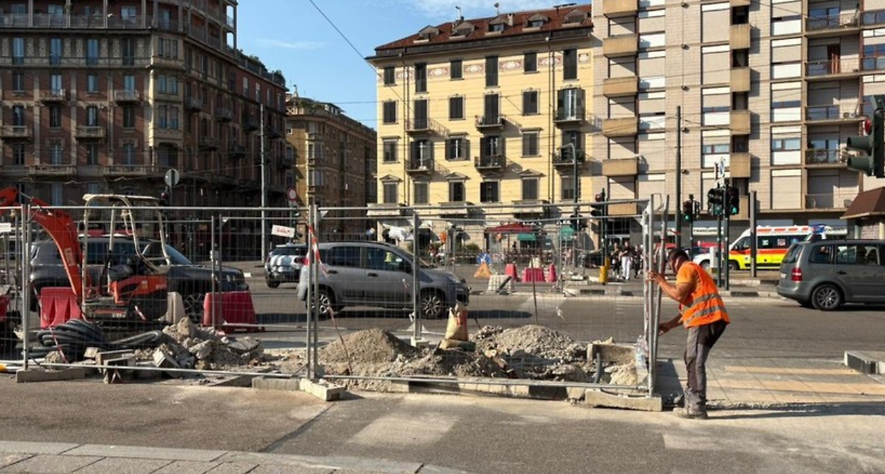 Al via i lavori per l'anello ciclabile di piazza Carducci: collegamento con via Nizza entro l’autunno