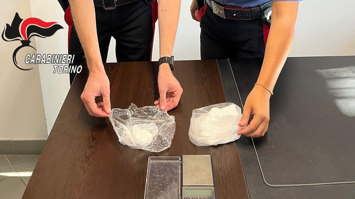 La droga rinvenuta dai carabinieri