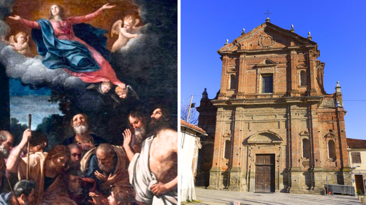 Scoperta un'enorme tela di Guido Reni nella chiesa di una piccola frazione torinese 