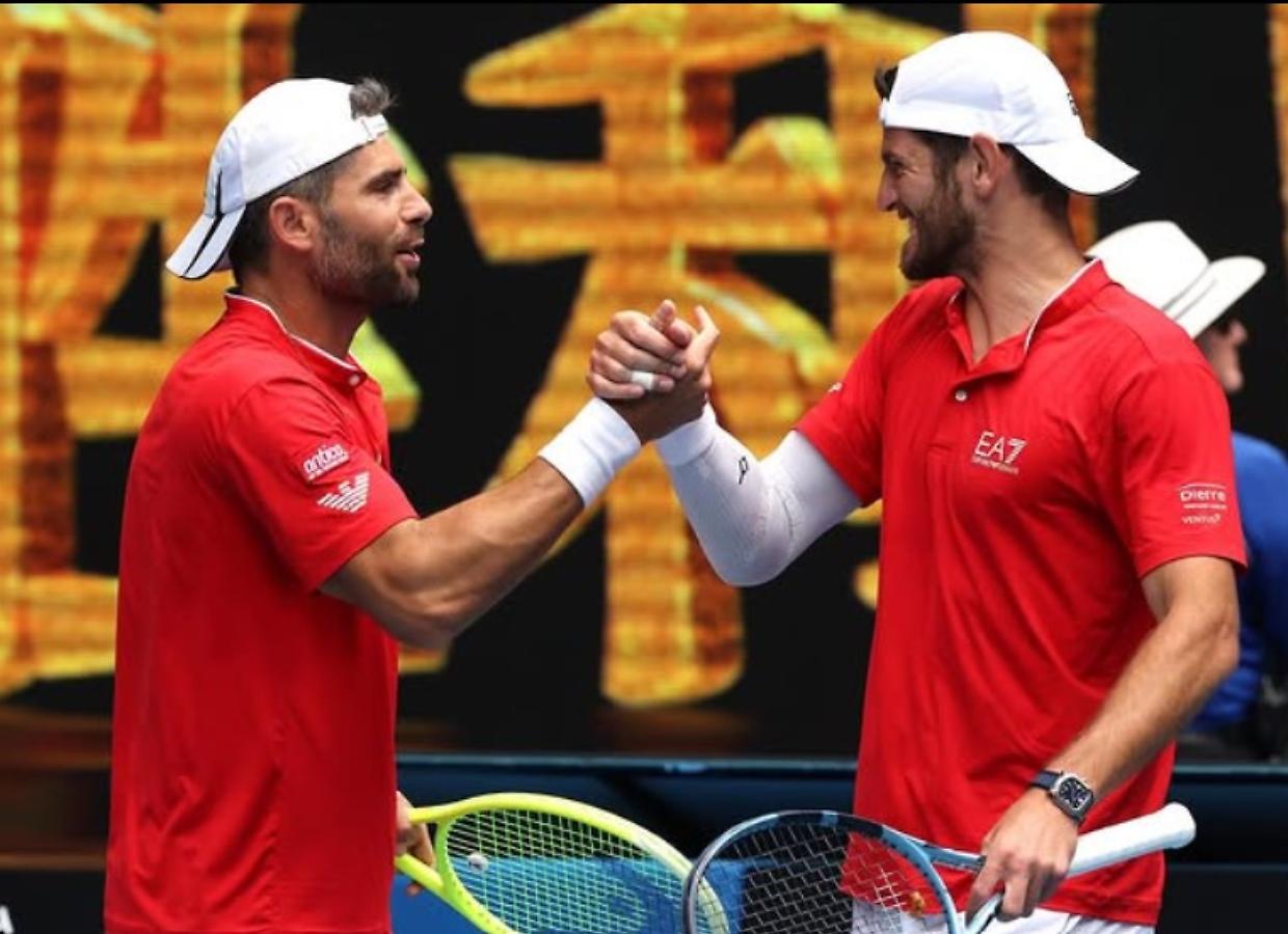 Il doppio maschile parla italiano a Cincinnati,con Bolelli e Vavassori e Musetti e Sonego