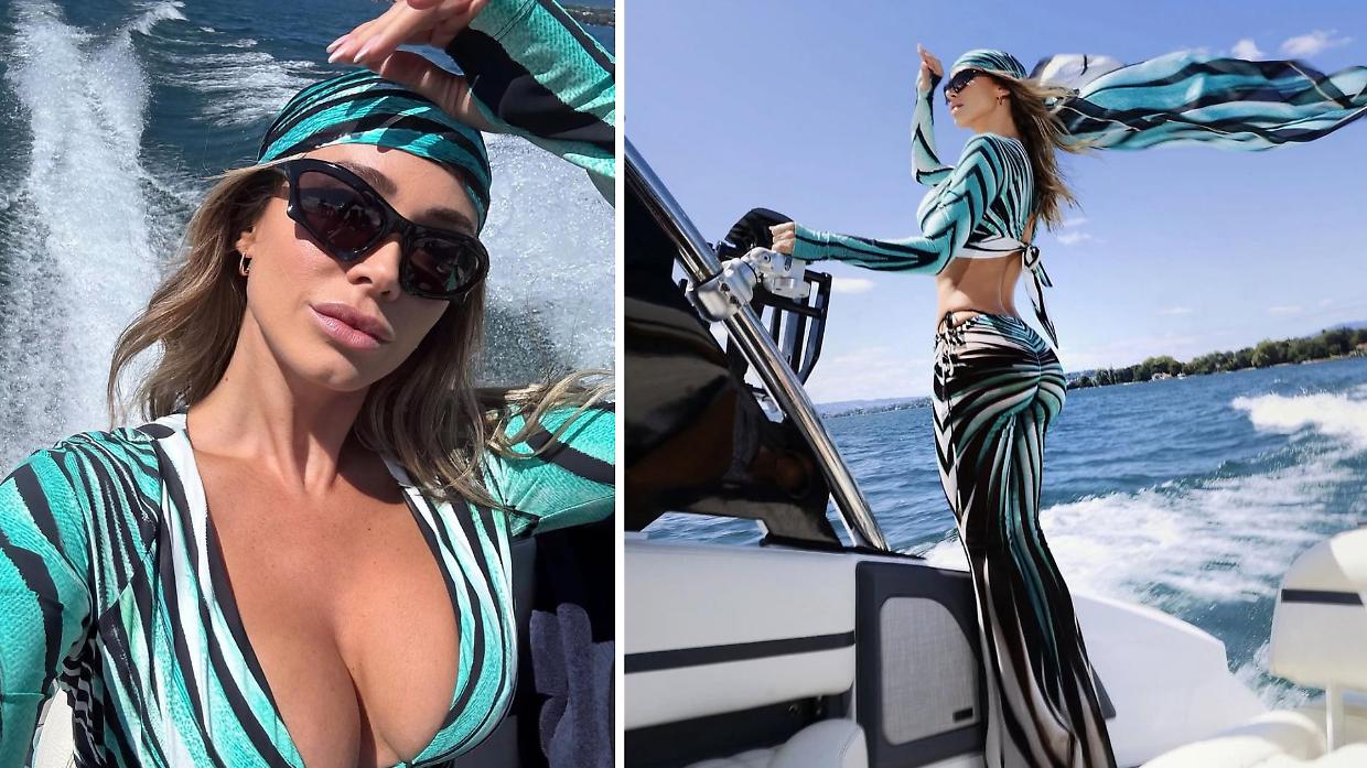 Diletta Leotta rilancia lo zebrato: il trend della moda estate 2025