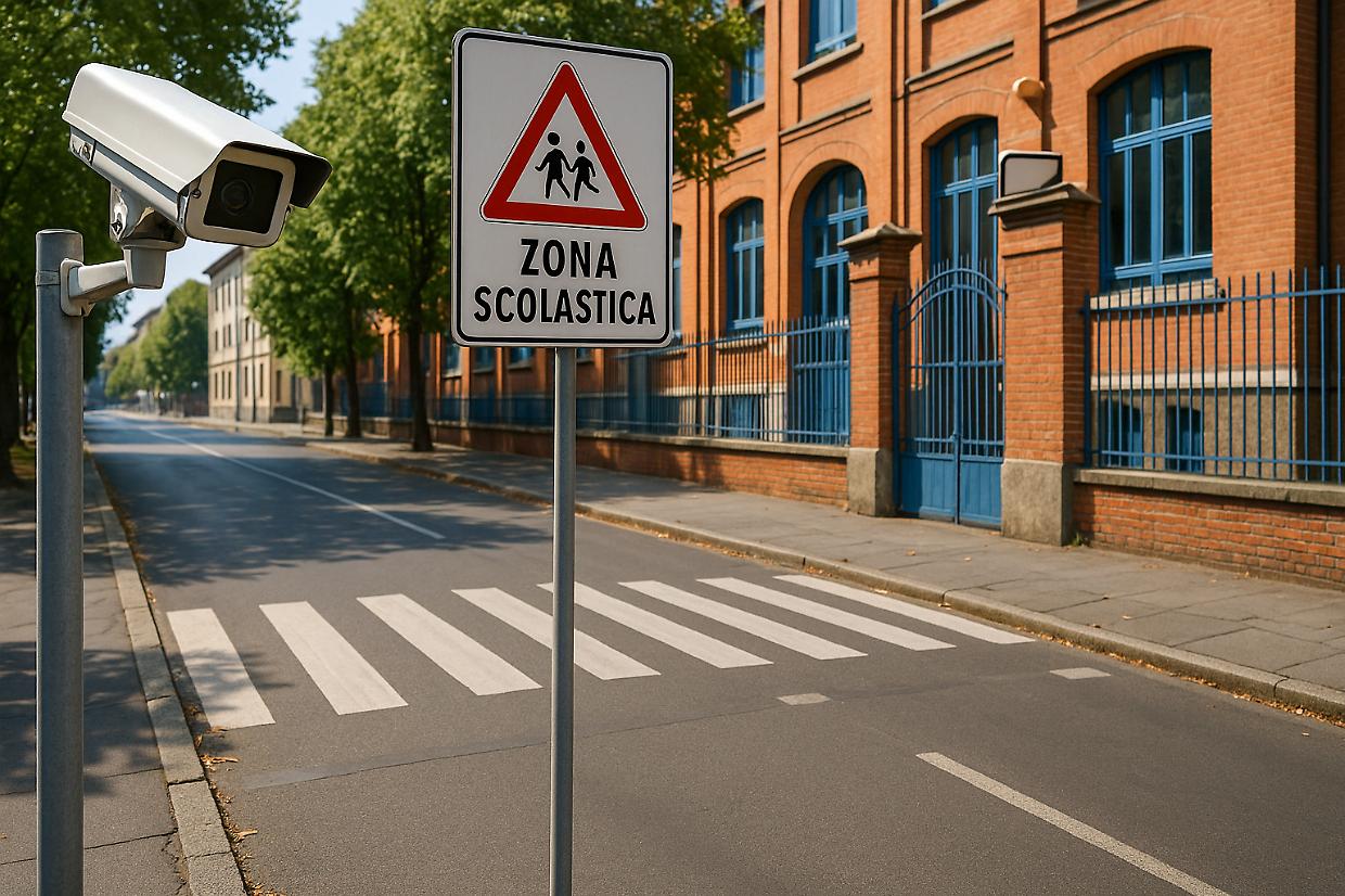 Chivasso introduce i varchi elettronici davanti alle scuole