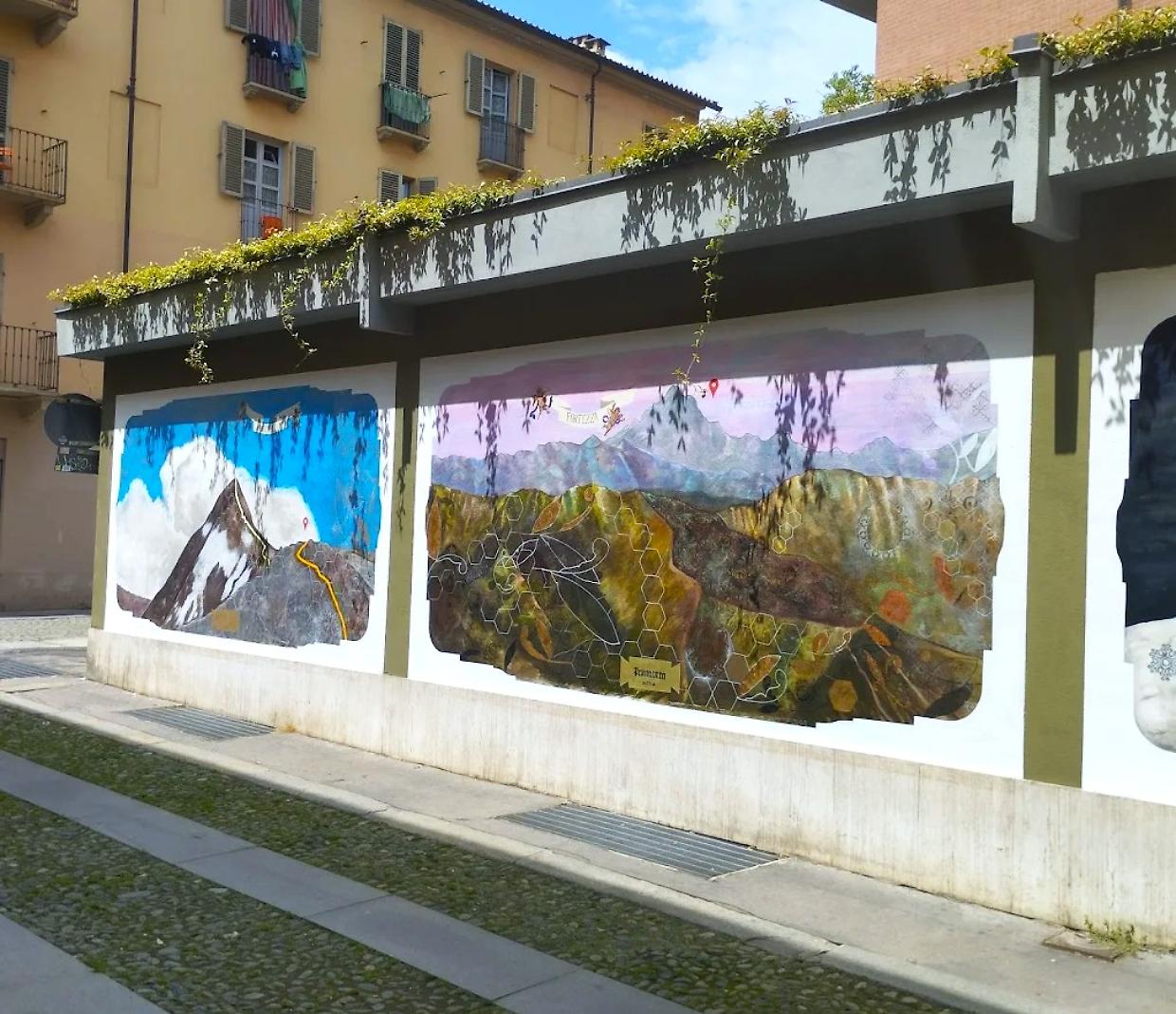 Un borgo "montano" in piena Torino, ricoperto di opere a cielo aperto: scopri il Borgo Vecchio Campidoglio