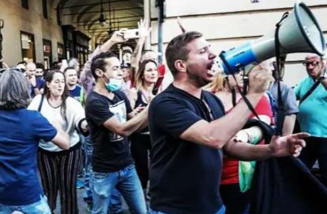 Marco Liccione, ex leader dei No Green Pass