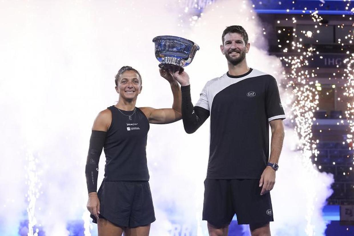 Trionfo azzurro agli US Open, Andrea Vavassori e Sara Errani si confermano campioni nel doppio misto