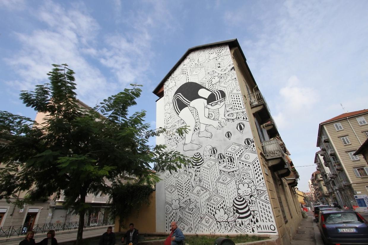 I murales e la street art a Torino