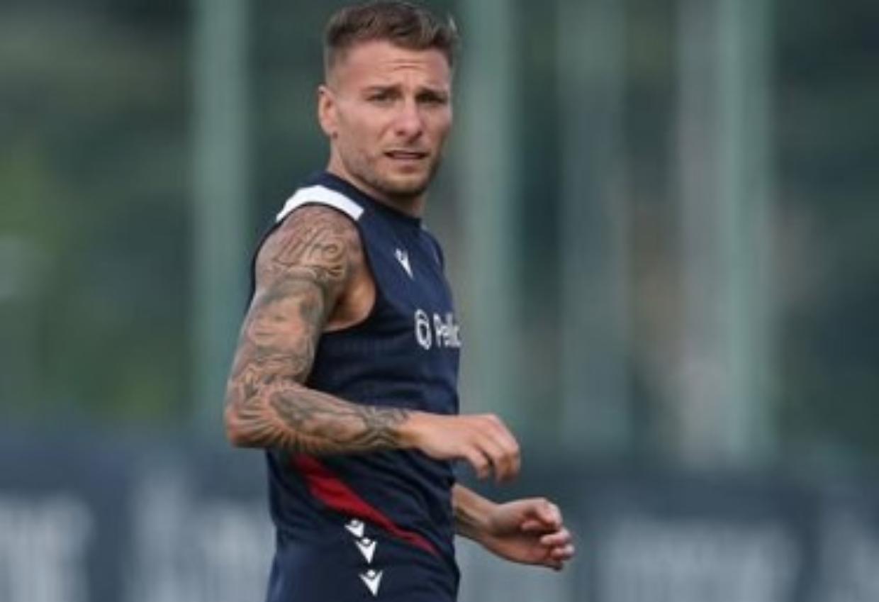 Bologna, tegola Immobile: lesione al retto femorale, stop di due mesi
