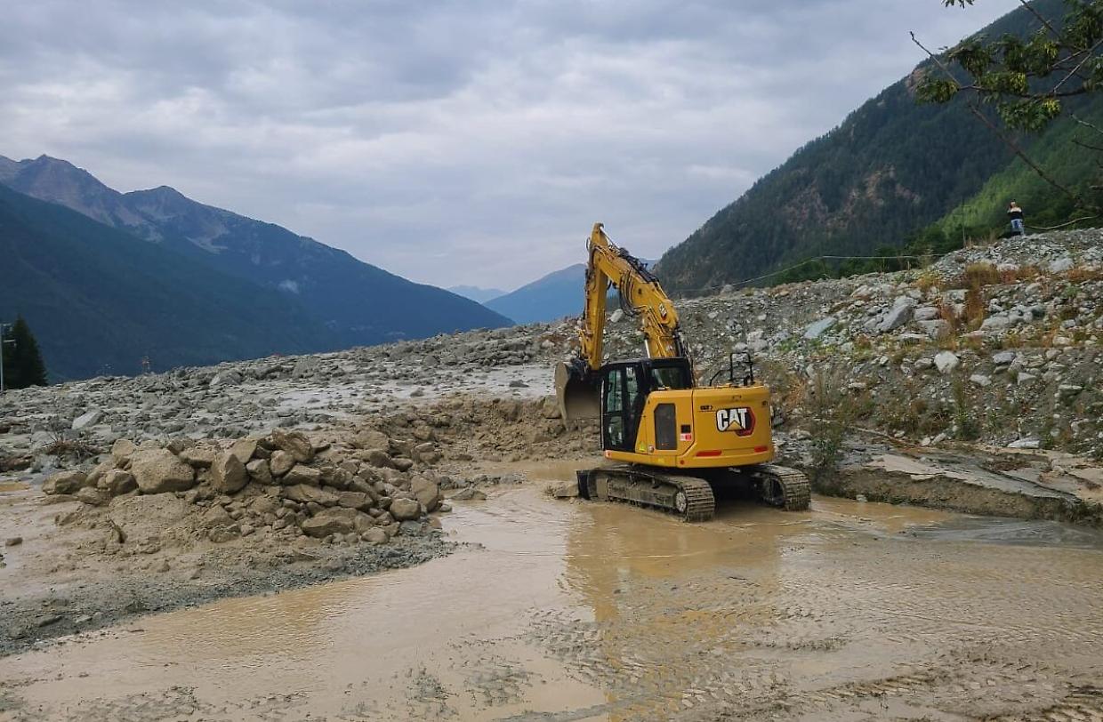 Strada regionale 28 verso Bionaz: apertura a senso unico alternato oggi