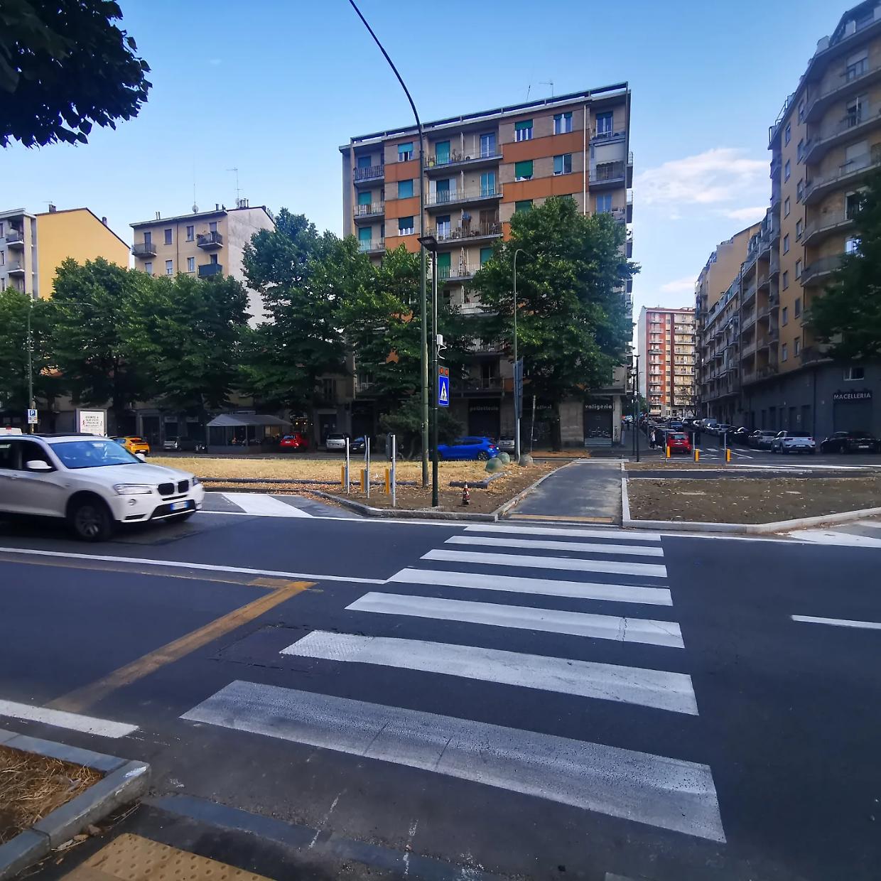 Corso Maroncelli, completato il riassetto della viabilit&agrave;