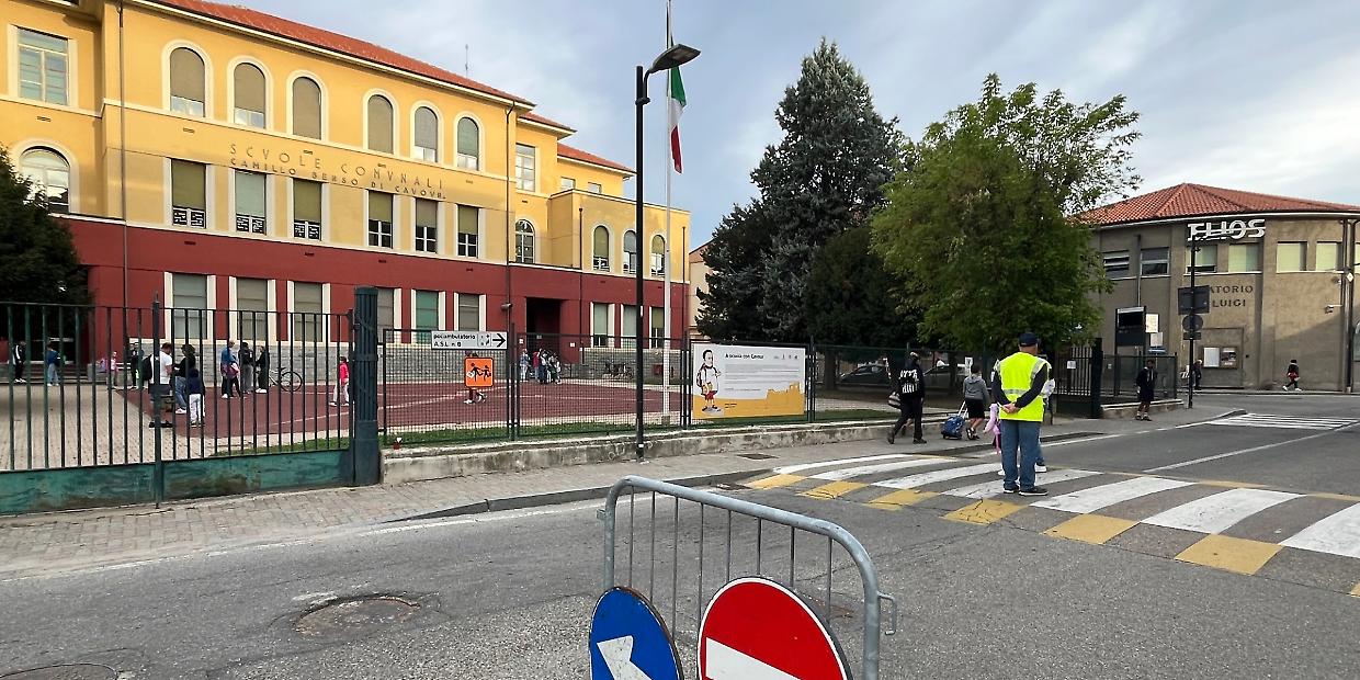 Santena, modifiche alla viabilità davanti alle scuole per l'inizio dell’anno scolastico