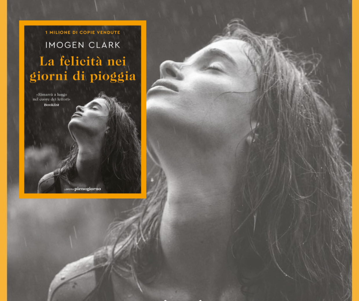 "La felicità nei giorni di pioggia": di cosa parla il romanzo da 1 milione di copie