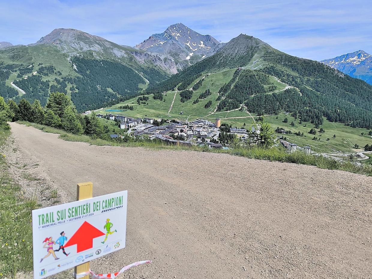 Sestriere, "Trail sui sentieri dei campioni": oltre mille euro donati al soccorso alpino