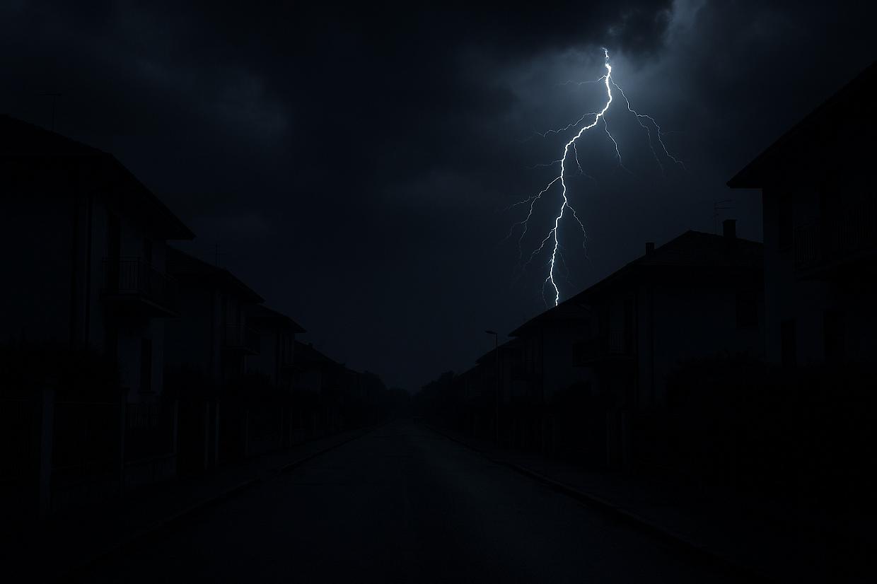 Rondissone, interruzione elettrica del 30 agosto