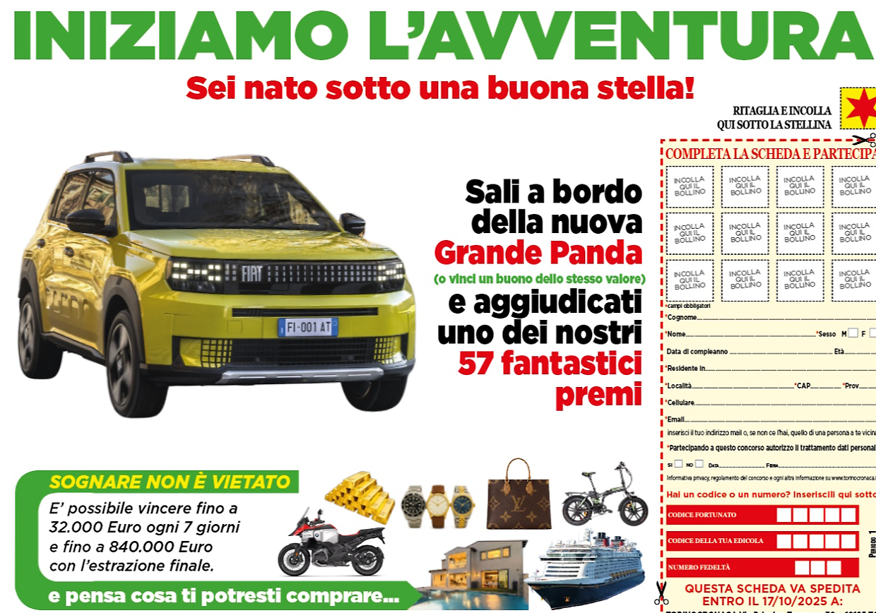 Svelato il mistero: ecco la nuova avventura (seguiteci per vincere)