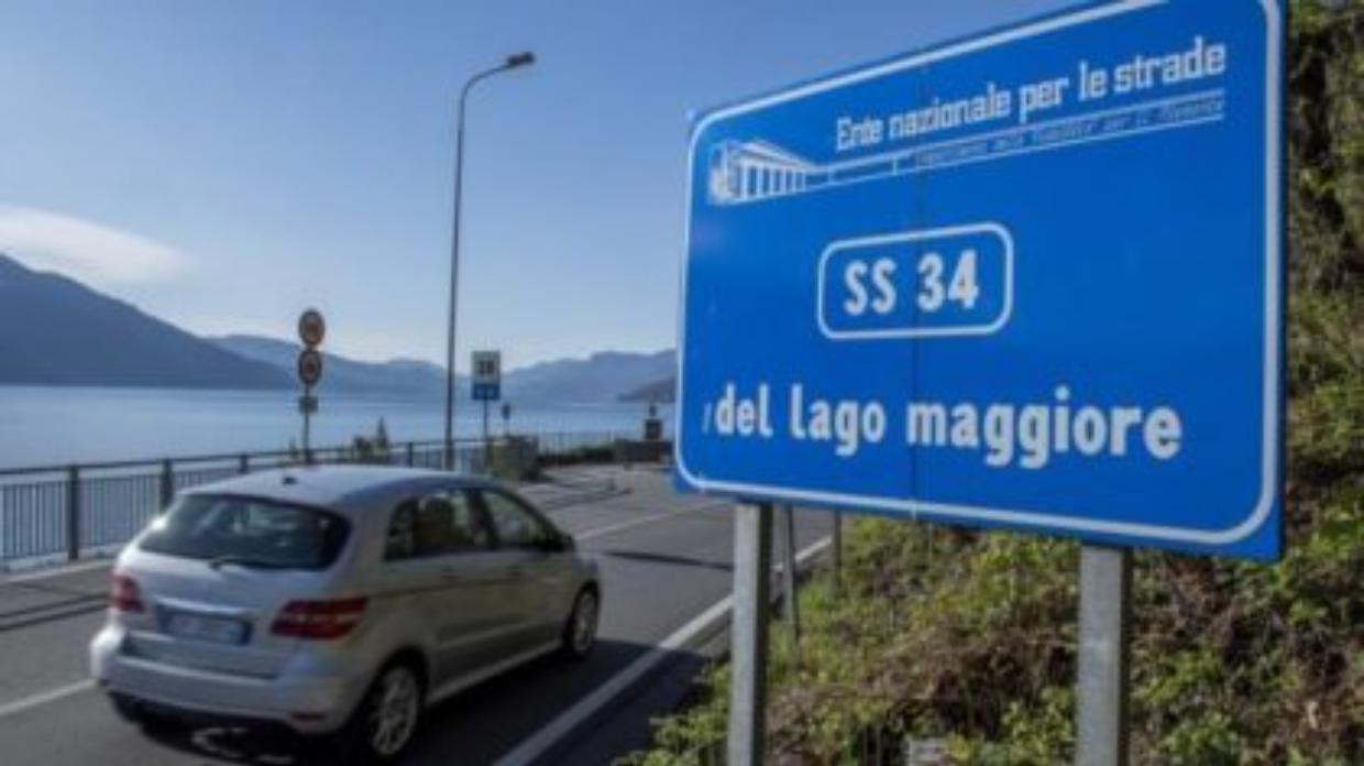 Cantiere sulla Statale 34: lavori rimandati per maltempo
