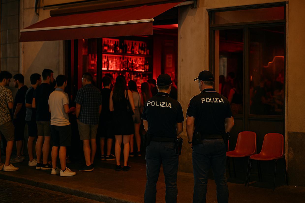 Revocata la licenza a un locale della movida per alcol ai minori e violazioni ripetute