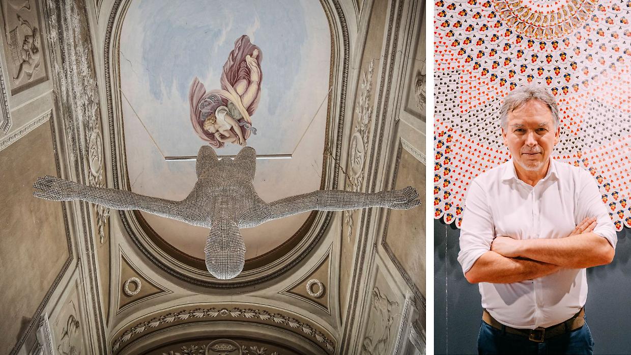 Il “San Pietro” di Nicola Bolla riluce sospeso in Monferrato