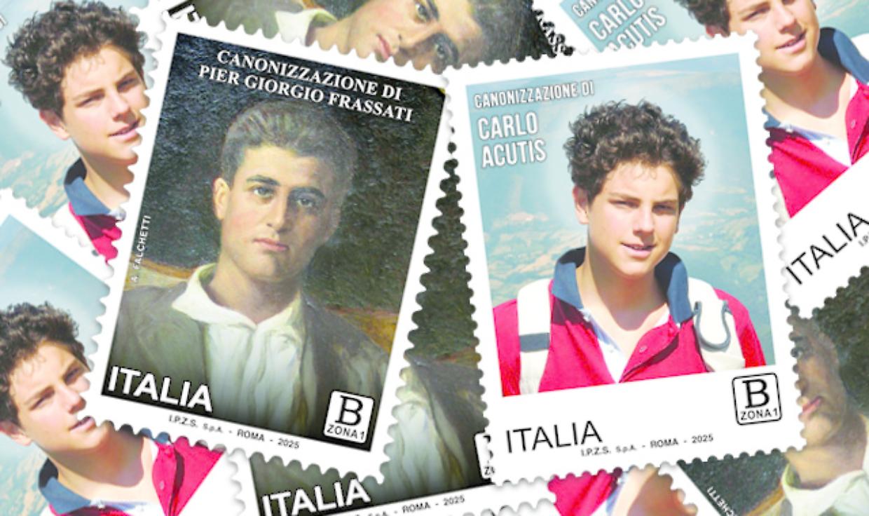 Poste Italiane annuncia l’emissione di francobolli dedicati a Carlo Acutis e Pier Giorgio Frassati