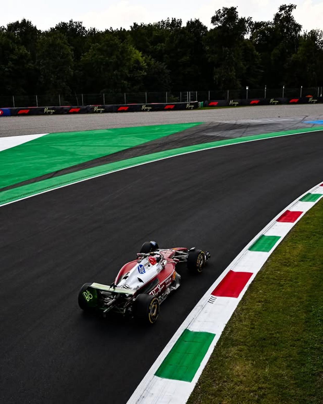 Charles Leclerc a Monza