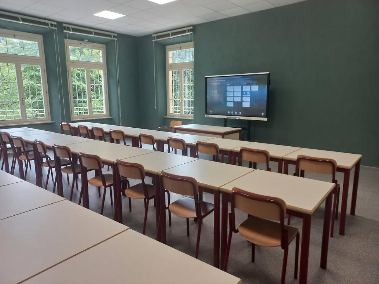 Finito il restiling di Villa 6: riapre la sede del Curie-Levi di Collegno