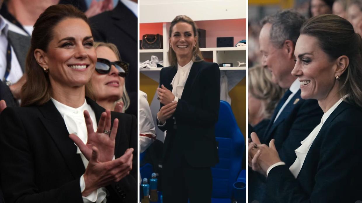 Kate Middleton, il nuovo look è già virale: tailleur elegante e accessori di due maison famosissime
