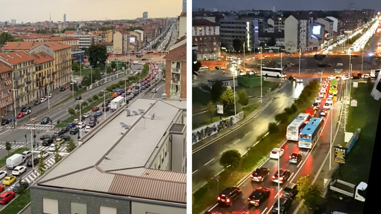 Maxi ingorgo in piazza Baldissera, ecco cosa è successo. Riunione in Comune per cercare soluzioni d'emergenza