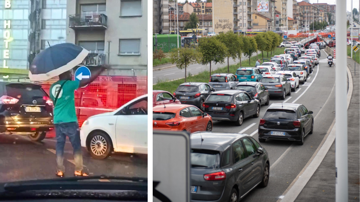 E in piazza Baldissera ora spuntano anche i vigili urbani abusivi