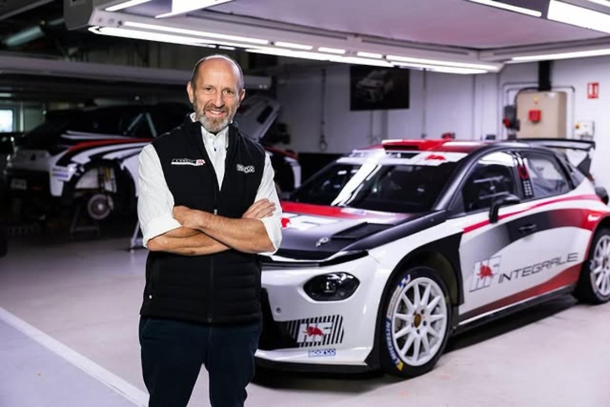 Luca Napolitano e la Lancia Ypsilon Rally 4 HF