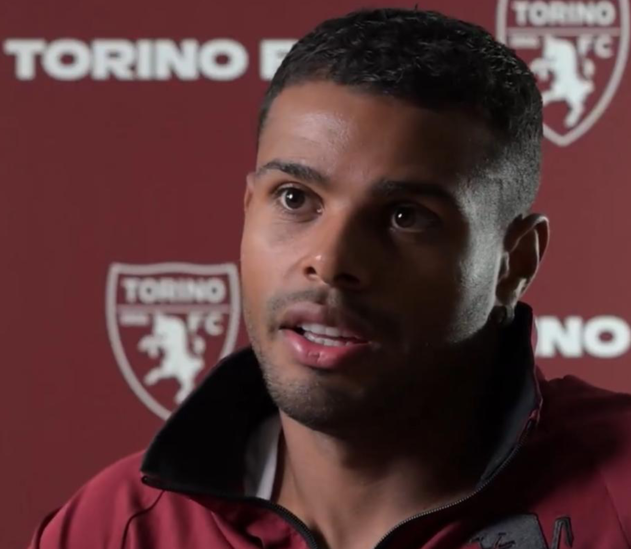 Il centrocampista del Torino, Faustino Anjorin