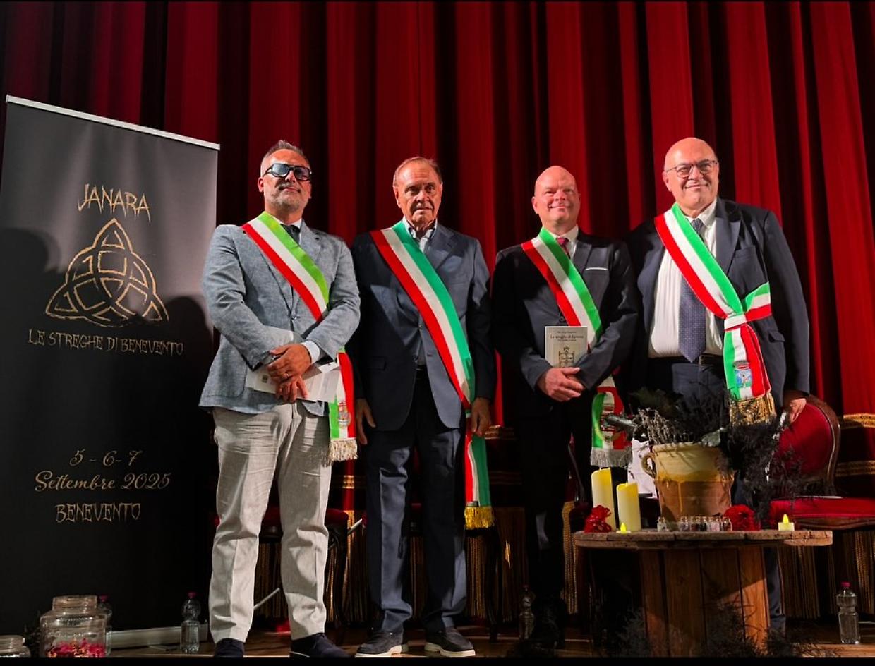 Levone è una "Città delle Streghe": firmato il protocollo d'intesa con Benevento