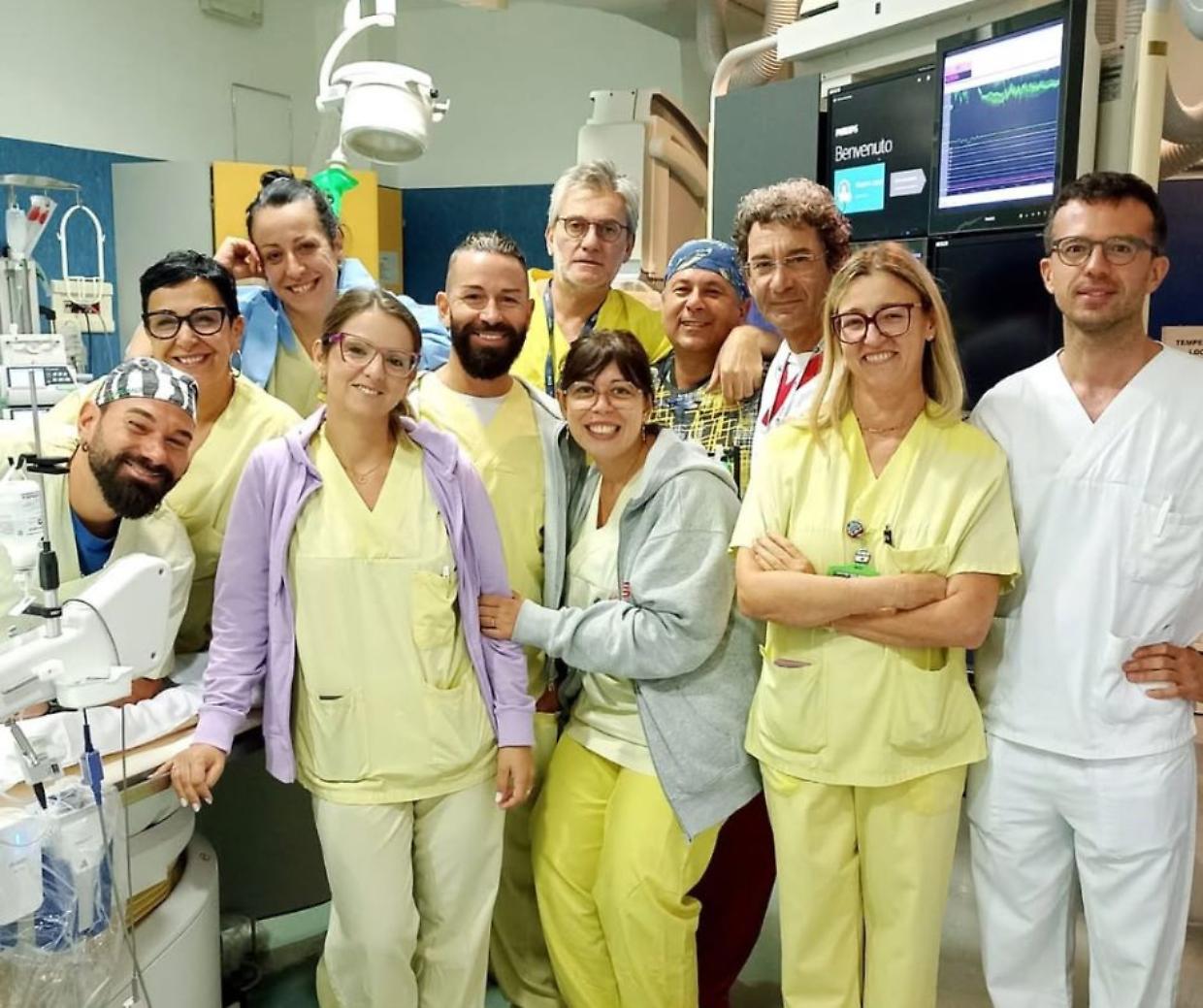 Moncalieri, al Santa Croce cento interventi al cuore: un traguardo per la cardiologia